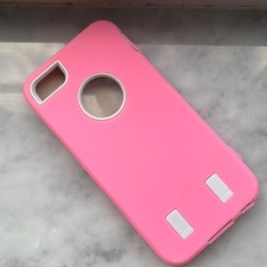 iPhone 5/5s/se2016 pink and white case